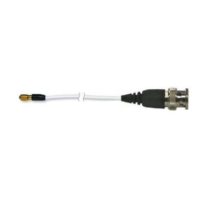 general purpose coaxial cable, white fep jacket, 5-ft, 5-44 plug to bnc plug