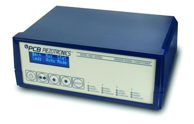 4-channel, line-powered, bridge/differential/icp® sensor signal cond., incremental gain, autozero, rs-232, ethernet