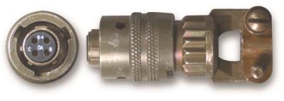 4-socket ms3116 bayonet plug, mil-c-26482 (for use with to64x sensors)