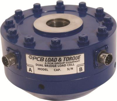 dual bridge load cell, fatigue rated low profile, 12.5k lbs fs, 1 1/4 - 12 (f) thd, pt conn.