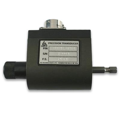 rotary torque only transducer, w/auto-id, 20 lbf-in (2.3 nm), 1/4-inch hex drive, 10-pin pt receptacle