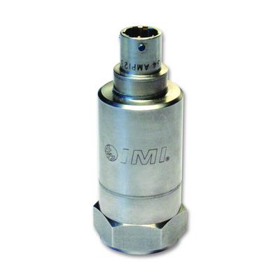 dual output (vibration/temperature) vibration sensor, 4 to 20 ma output, 0 to 2.0 in/sec pk, 3 to 1k hz, top exit, 4-pin bayonet conn