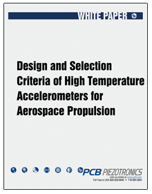 Design & Selection Critera of High Temperature Accelerometers for Aerospace Propulsion