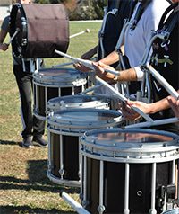 Marching Band Percussion Section