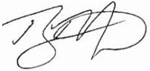 Greg McCart Signature
