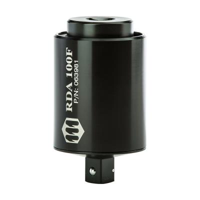 run down adapter, square drive, 10-100 ft-lb (14-136 nm), 1/2-inch female-male
