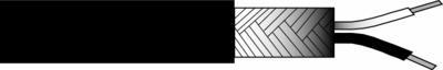 polyurethane cable, 2-conductor, twisted pair, shielded