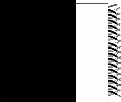 pvc cable, 32-conductor, twisted pairs, overall shielded