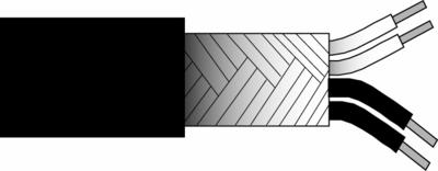 4-conductor, shielded, polyurethane jacket cable (price per feet)