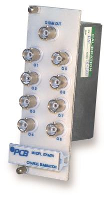 charge summing module, 8 input bnc jacks, 1 output bnc jack (for modular series 440)