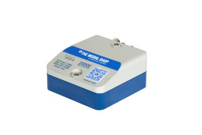 miniature class-d power amplifier, clip and over-temperature detection, continuous gain adjustment, includes universal power supply.