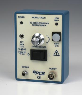 1-channel, battery-powered, signal cond. for single-ended mems and capacitive sensors with 4-pin input conn.