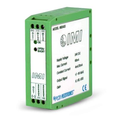 din rail mount icp® signal conditioner, 24 vdc input