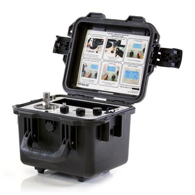 portable vibration calibrator: icp & voltage inputs,  frequency range 5 hz to 10 khz, max amplitude 20 g, 20 ips, 150 mils, english & metric scales, certificates in mv, pc, µa, ma, a2la accredited +/- 3% accuracy (10 hz to 10 khz) - stepped sine