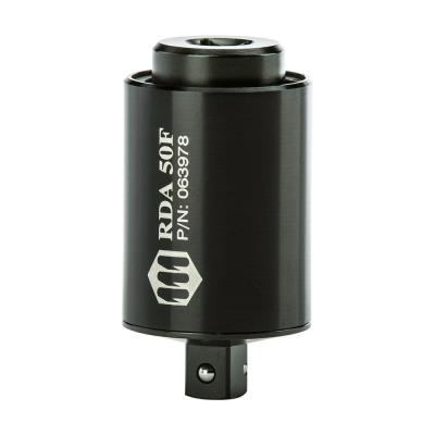 run down adapter, square drive, 5-50 ft-lb (6.8-68 nm), 3/8-inch female-male