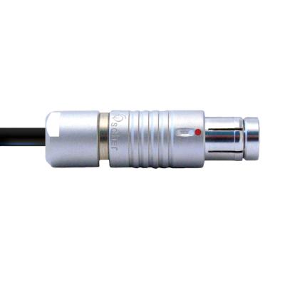 6-pin fischer style connector for use with dli data collectors