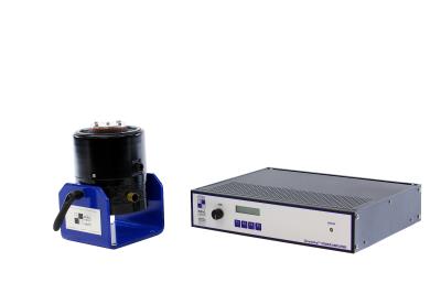 electrodynamic exciter kit, 40 lbf pk sine force, 1 pk-pk stroke, supports payloads to 7 lbs, includes 2075e dual purpose platform shaker with 2100e23-400 power amplifier, and 2000x03 accessory kit.