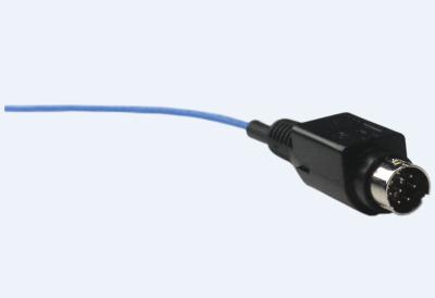 8-pin mini din connector (mates to bridge inputs on 482c27, wired for single-ended mems sensors 3711 series)