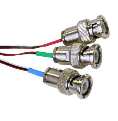 (3) bnc plugs (for use in 009m202 series)