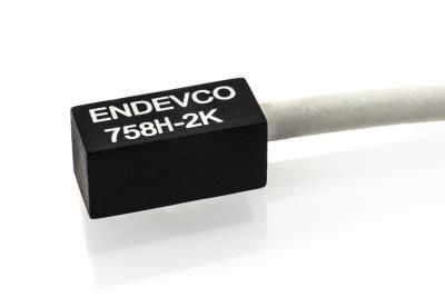 accelerometer, pr, 2,000 g, damped, adhesive mount, 20 ft cable