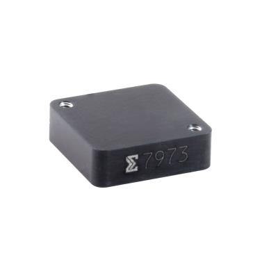 adhesive mounting plate for modular 6dof (773a+7330) or (776+7330), includes two #2-56 x 7/8 socket head cap screws