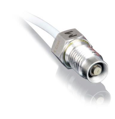 pressure sensor, 20,000 psig, gage, 0.320 in face, 3/8-24 unf-2a, 30 in cable 