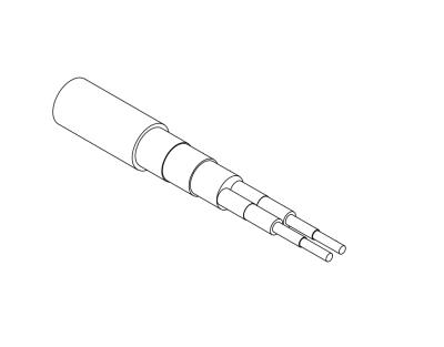 2-conductor, 20 awg (19/32), low noise, twisted, shielded, pfa cable (price per inch)