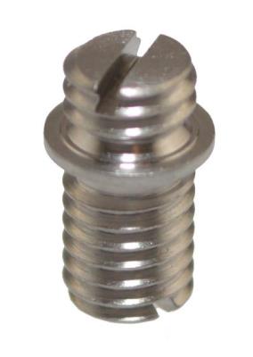 10-32 to 10-32 adapter stud, slotted both ends