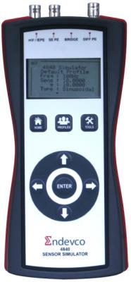 handheld sensor simulator, iepe output, mv output, se pe outputs, diff pe output, bridge output