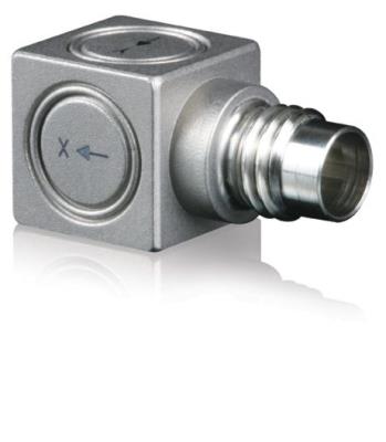 accelerometer, iepe, 10 mv/g triax, ±500 g, -65°f to +257°f, not isolated, adhesive mount or m2.5 thread, side connector, 5 grams, no cable incl.