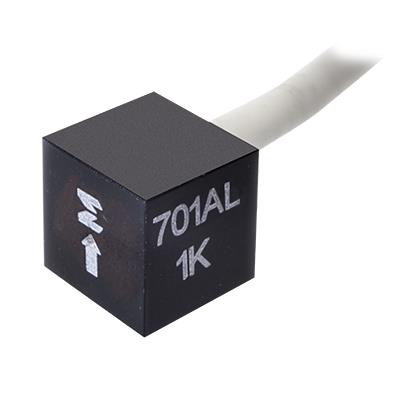 1,000g, damped, adhesive mount, 25 ft cable, low resistance