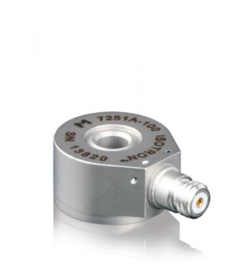 accelerometer, iepe, 10 mv/g, ±500 g, -67°f to +257°f, isolated, thru-hole mount, side connector, 10.5 grams, no cable incl.