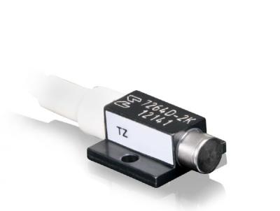 accelerometer, pr, 2,000 g, undamped, high resonance, screw mount, 1% transverse sensitivity, 25mv zmo, 30 ft cable 