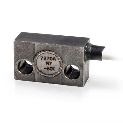 accelerometer, pr, 60,000 g, undamped, screw mount, 10v excitation, 48 in low noise cable, ruggedized