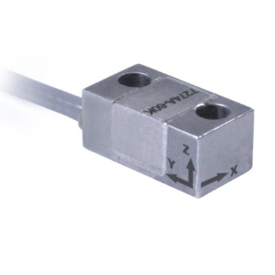 accelerometer, pr, 2,000 g, triaxial, undamped, screw mount, 4 ft low noise cable, 5v excitation