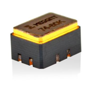 accelerometer, pr, 60,000g, triaxial, lightly damped, surface mount, 5v excitation