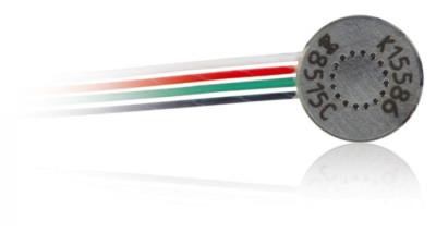 pressure sensor, 15 psia, absolute, 0.250 in diameter, 0.030 in height, rtv bond, 30 in cable