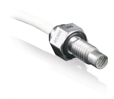 pressure sensor, 100 psia, absolute, 0.152 in face, 10-32 unf-2a, 30 in cable 