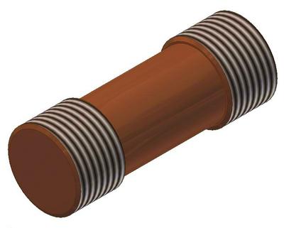 becu pre-load bolt, m24x3 to m24x3, 2.400 inch for models 260b03, 260b13, 260b33, 260a03, 260a13 & 260a33