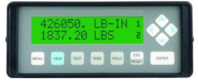carrier frequency strain gage signal conditioner with a 41/2-digit led digital display and +/-5 volt or +/-10 volt  analog output, single channel