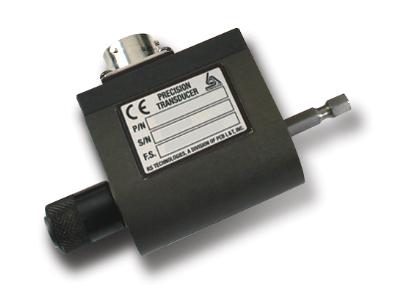 rotary torque only transducer, w/o auto-id, 100 in-lb (11.3 nm), 1/4-inch hex drive, 4-pin pt receptacle, for impact tools