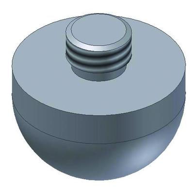 impact cap, hemispherical (for model 208a35)