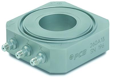 triax force sensor, 10k lb (fz), 4k lb (fx,y), 15 pc/lb (z), 32 pc/lb (x, y)