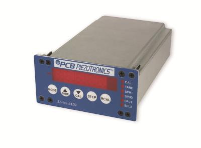 5-digit red led display, 1/8 din panel mount strain gage signal conditioner, 10 vdc excitation, 4.5 mv/vfs
