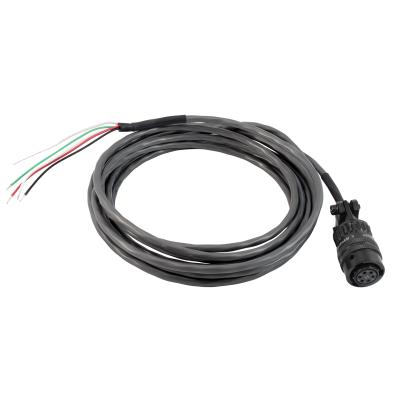 4-conductor, pt06a-10-6s to pigtails cable, 10-ft, for reaction torque and load cells with pt connector (& 8162 series), <20 ft