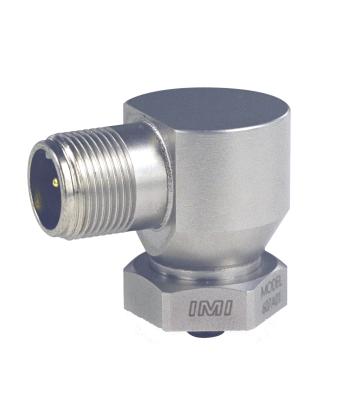 platinum stock products;low profile industrial icp® accel, 100 mv/g, 0.5 to 10k hz, side exit, 2-pin mil conn. & swiveler base with m6 mounting stud, single point iso 17025 accredited calibration