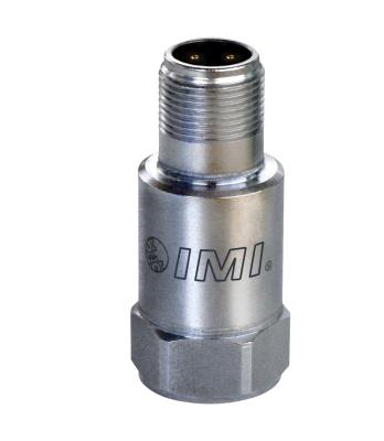 platinum stock products; low-cost, industrial, quartz shear icp® accel., 100 mv/g, 0.3 to 10k hz, top exit, 2-pin conn., single point iso 17025 accredited calibration