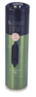 handheld vibration shaker 1g (rms or peak) at 159.2 hz operating frequency and max 8.8 oz load capacity, aa battery powered or optional model 073a16 ac adaptor, includes protective carrying case