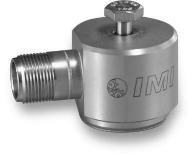 high temperature, ring-style, industrial, ceramic shear icp® accel, 100 mv/g, 0.2 to 10.5k hz, side exit, 2-pin conn., frequency sweep iso 17025 accredited calibration