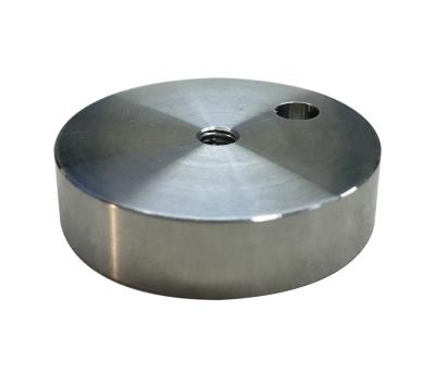 1.5 mounting pad with 10-32 tapped hole for mounting bolt and hole for accomodation of locator pin on ex629a11a/ & 630a91 models